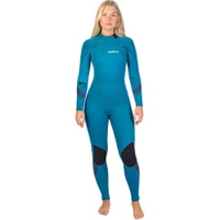 Dames Response 3/2mm GBS Rug Ritssluiting Wetsuit